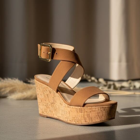 Veronica Beard Hurley Platform Sandals New Without Box 10 - Picture 1 of 8